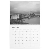 Black & White Film Calendar カレンダー (3月 2026)