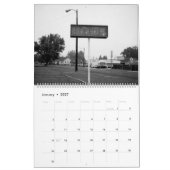 Black & White Film Calendar  カレンダー (1月 2027)