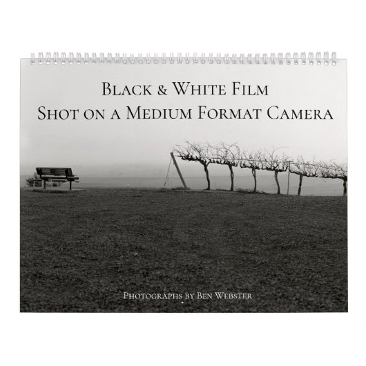 Black & White Film Calendar  カレンダー (カバー)