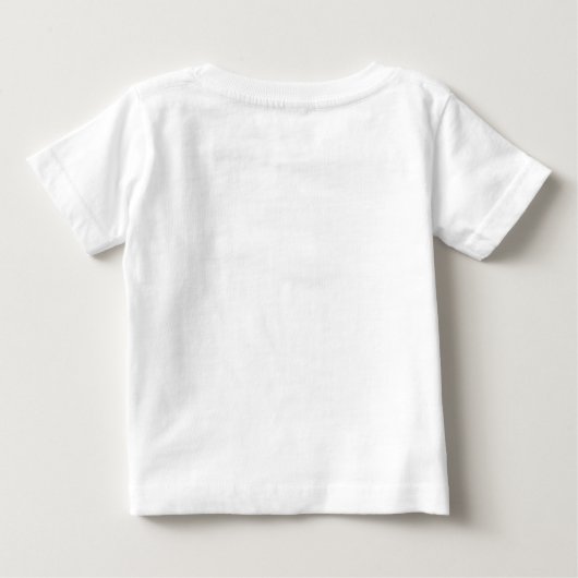 Black & White Geronimo ベビーTシャツ (裏面)