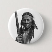 Black & White Geronimo 缶バッジ (正面)