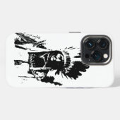 Black & White Geronimo iPhoneケース (裏面横)