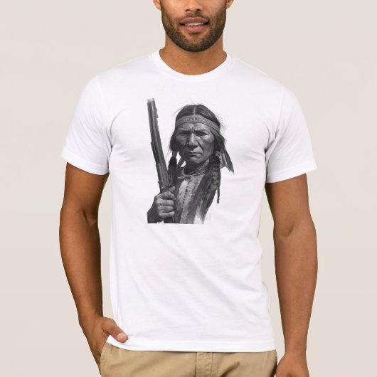 Black & White Geronimo Tシャツ (正面)