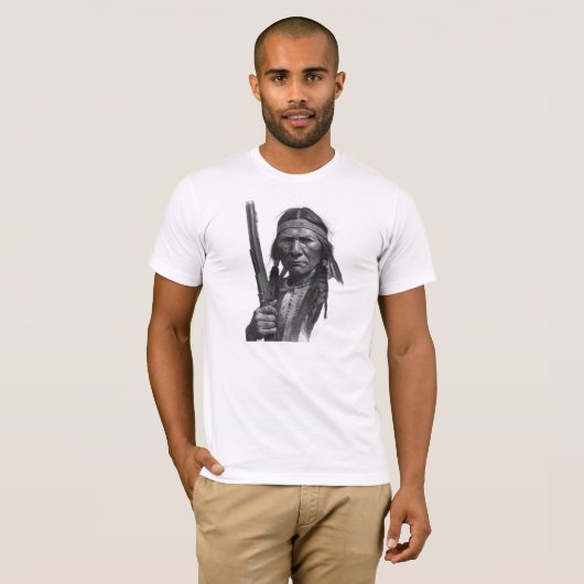 Black & White Geronimo Tシャツ (正面フル)