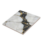 Black White Gold Marble Luxury タイル (側面)