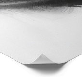 Black & White Lips Collage Poster – Modern Fashion ポスター (角)