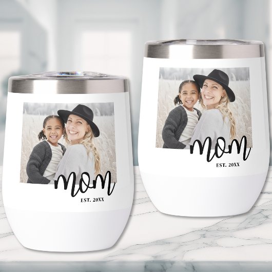 Black White Mom Photo