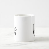 Black & White Mug コーヒーマグカップ (中央)