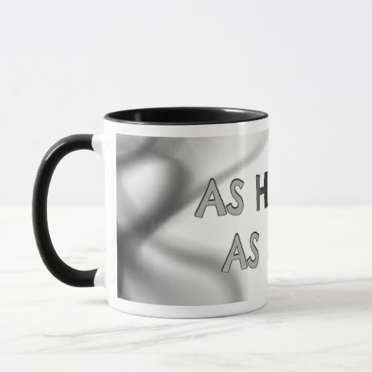 Black & White Mug マグカップ (左)