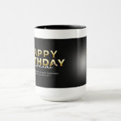 Black & white Mug マグカップ (中央)