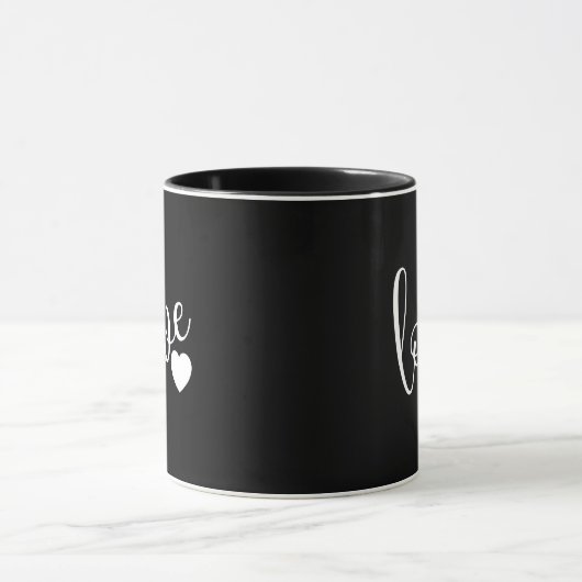 Black & White Mug マグカップ (中央)