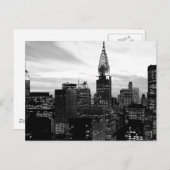 Black & White New York ポストカード (正面/裏面)