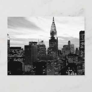 Black & White New York ポストカード