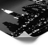 Black & White New York Cityポスター ポスター (角)