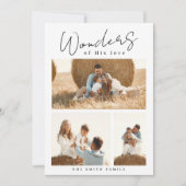 Black & White of 疑問に思 His  Love Photo Card シーズンカード (正面)