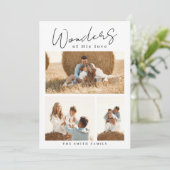 Black & White of 疑問に思 His  Love Photo Card シーズンカード (スタンド正面)