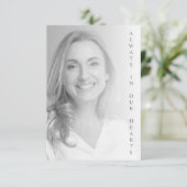 Black & White Photo for Memorial Service (スタンド正面)