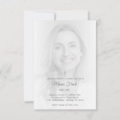 Black & White Photo for Memorial Service (裏面)