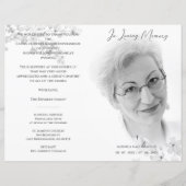 Black & White Photo Remembrance Service Dear Ones (正面)