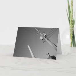 「Black & White POWER HOUSE」 Get Well Card カード