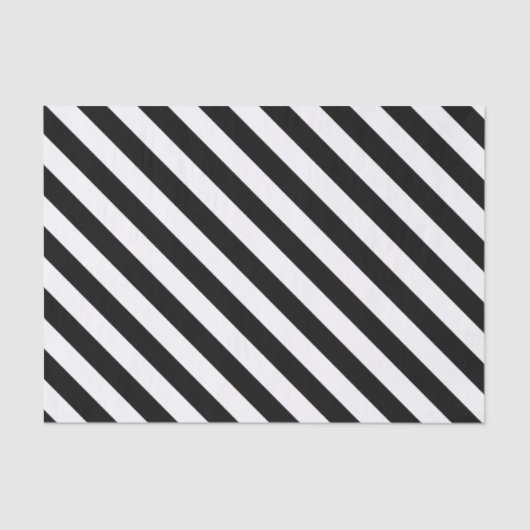 Black & white striped wedding gift tissue paper 薄葉紙 (正面)