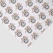 Black White Stripes Ornament Christmas 薄葉紙 (詳細)