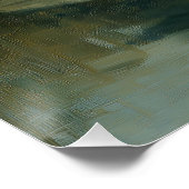 Black & White Swan Couple Poster ポスター (コーナー)