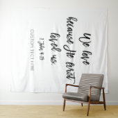Black & white text backdrop photo backdrop タペストリー (インサイチュ(横))