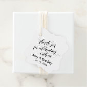 Black & White Thank You's 祝 with Us フェイバータグ (インサイチュ)