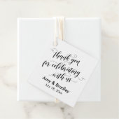 Black & White Thank You's 祝 with Us フェイバータグ (インサイチュ)