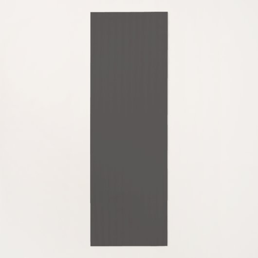 Black White Toile Floral Pattern Custom Name ヨガマット (裏面)