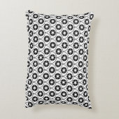 Black White Traditional Chinese  アクセントクッション (裏面(縦))