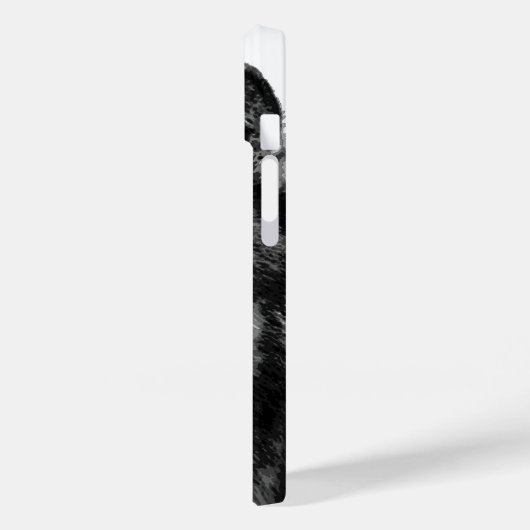 Black & White Wolf Eyes Case-Mate iPhoneケース (裏面 / 左)