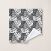 Black & White Zen Towel Set バスタオルセット (ウォッシュタオル)