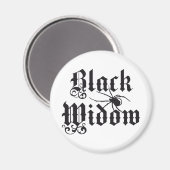 Black widow マグネット (正面/裏面)