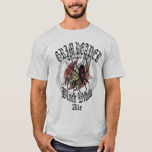 BLACK-WIDOW-ALE #3 Tシャツ (正面)