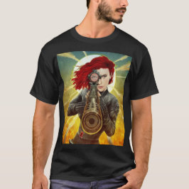 Black Widow – Precision Strike Heroine Tシャツ