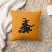Black Witches on Orange クッション (ブランケット)