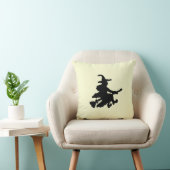 Black Witches on Yellow クッション (椅子)