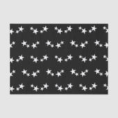 Black with white stars 薄葉紙 (正面)