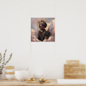Black Woman Empowerment Art ポスター (キッチン)