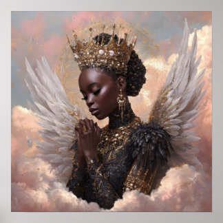 Black Woman Empowerment Art ポスター