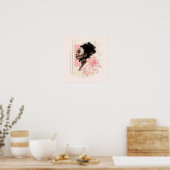 Black Woman Empowerment Art ポスター (キッチン)