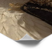 Black Woman Empowerment Art ポスター (角)