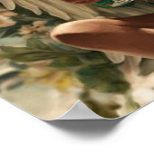 Black Woman Empowerment Art ポスター (角)