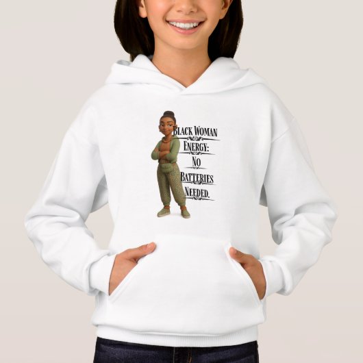 Black Woman Energy,Pixarstyle 3D (正面)