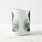 Black woman melanin sista African American women コーヒーマグカップ (中央)