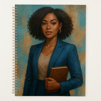 Black Woman Yearly Planner プランナー手帳