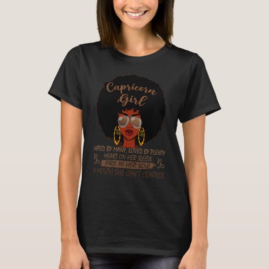 Black Women Melanin BLM Afro Queen Black History M Tシャツ (正面)
