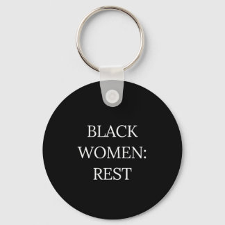 Black Women Rest Keychain キーホルダー